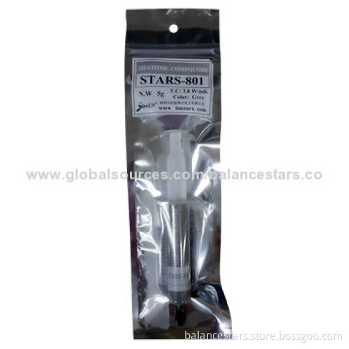 Gray Silicone Compounds, Grease with SGS/RoHS Marks, Thermal Conductive